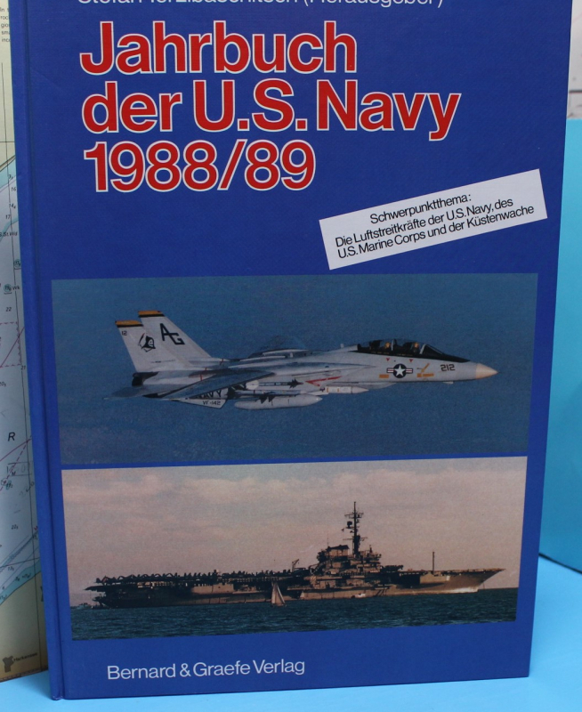 1988 / 89 Jahrbuch der U.S. Navy (1 p.) S. Terzibaschitsch
